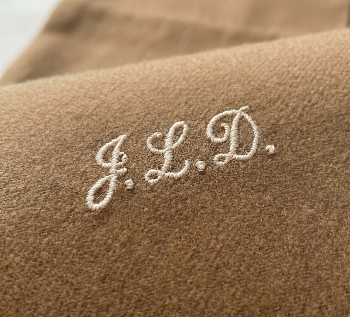 Camel Cashmere Scarf