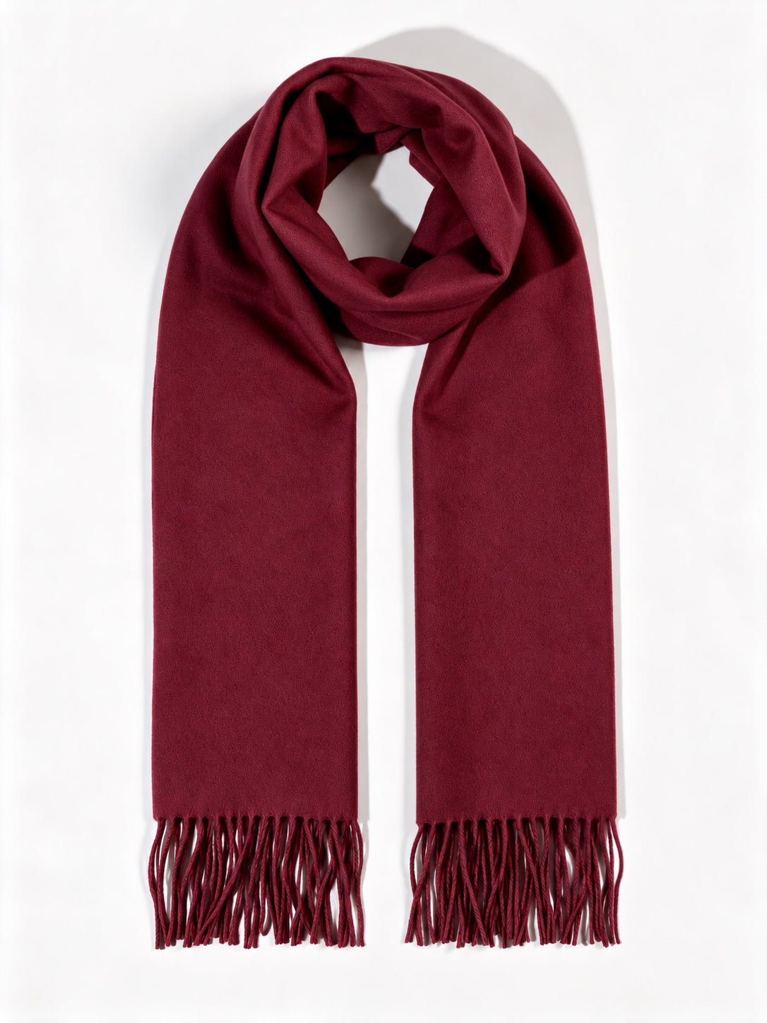 Claret Cashmere Scarf