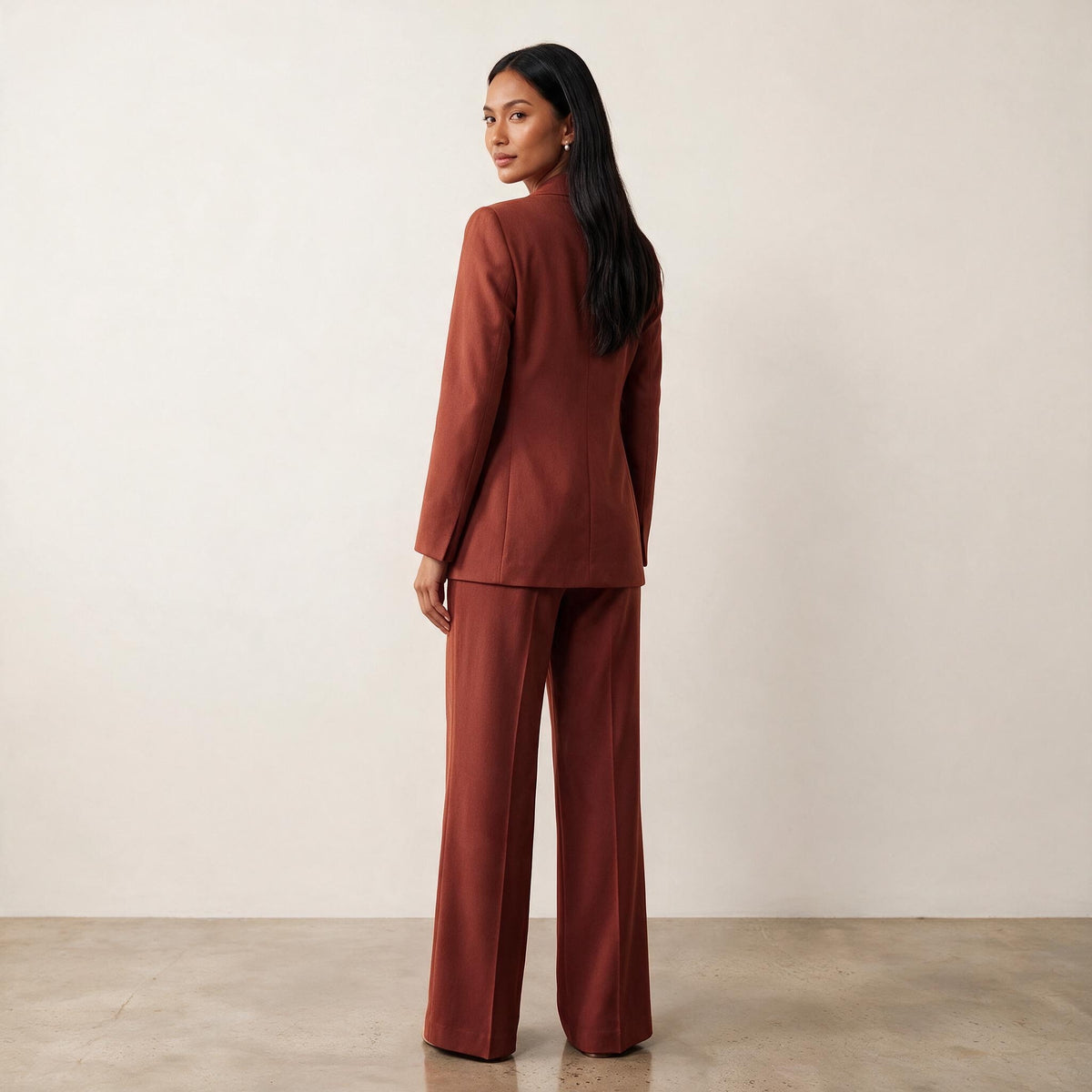 Rust Wool Jacket