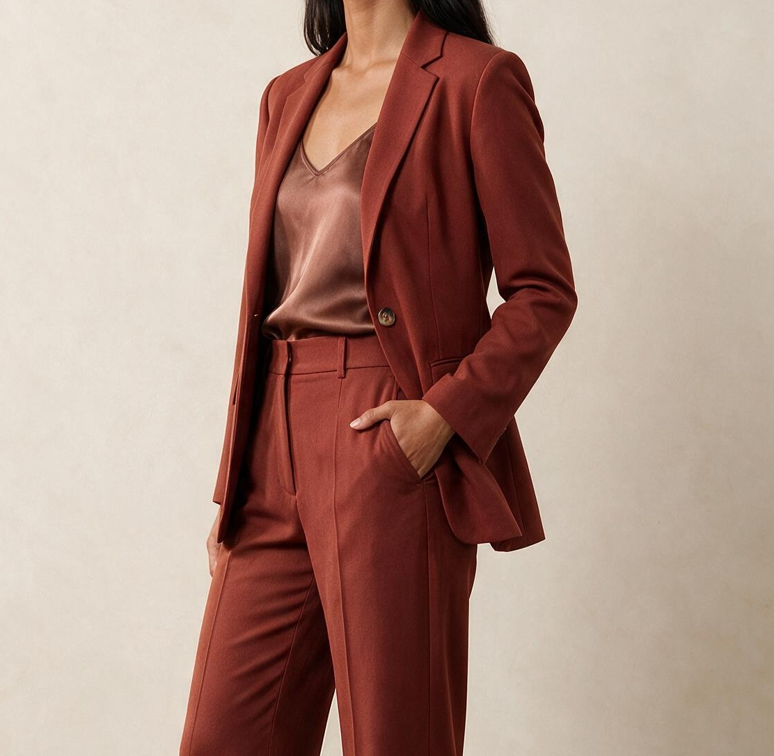 Rust Wool Jacket