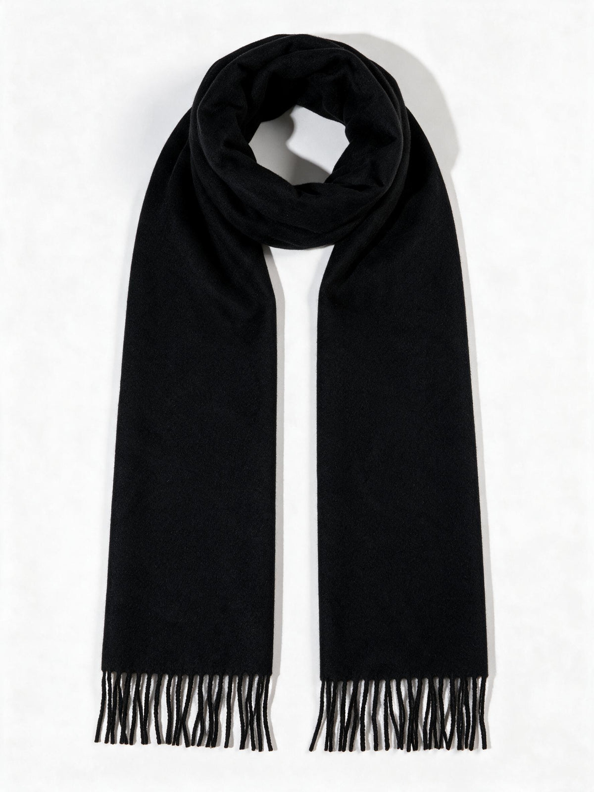 Black Cashmere Scarf