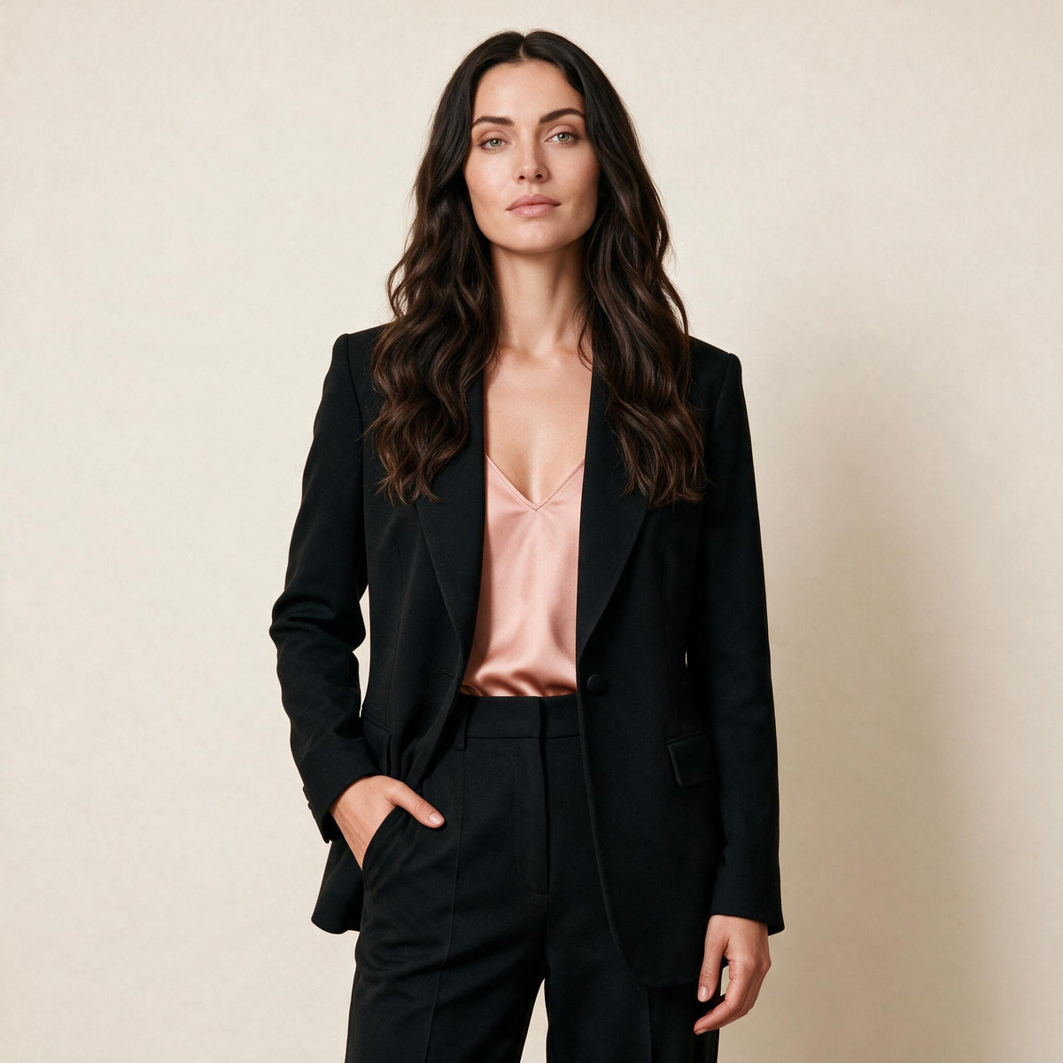 Holden and Hunt - Black Wool Jacket - Front