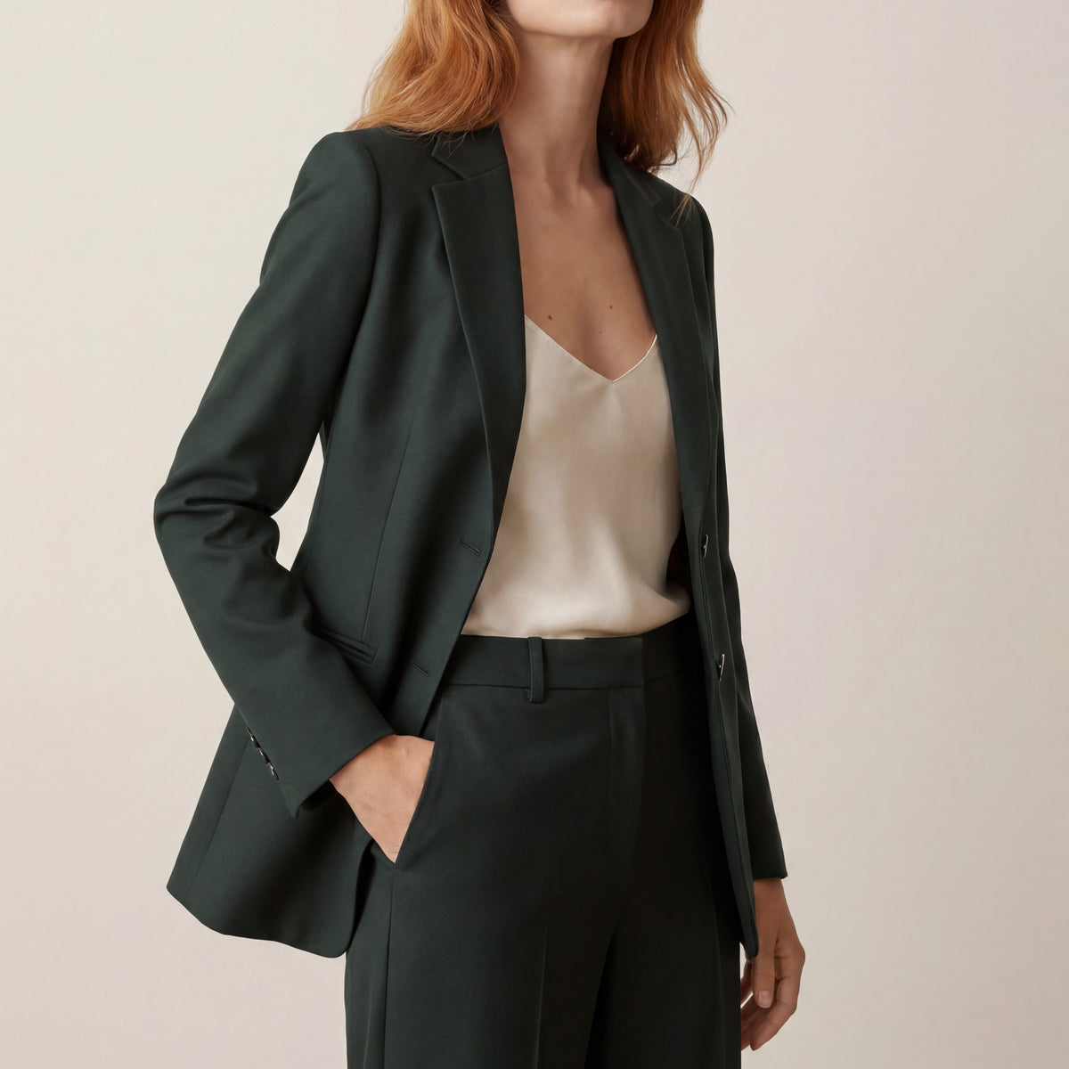 Holden and hunt - dark green jacket - side