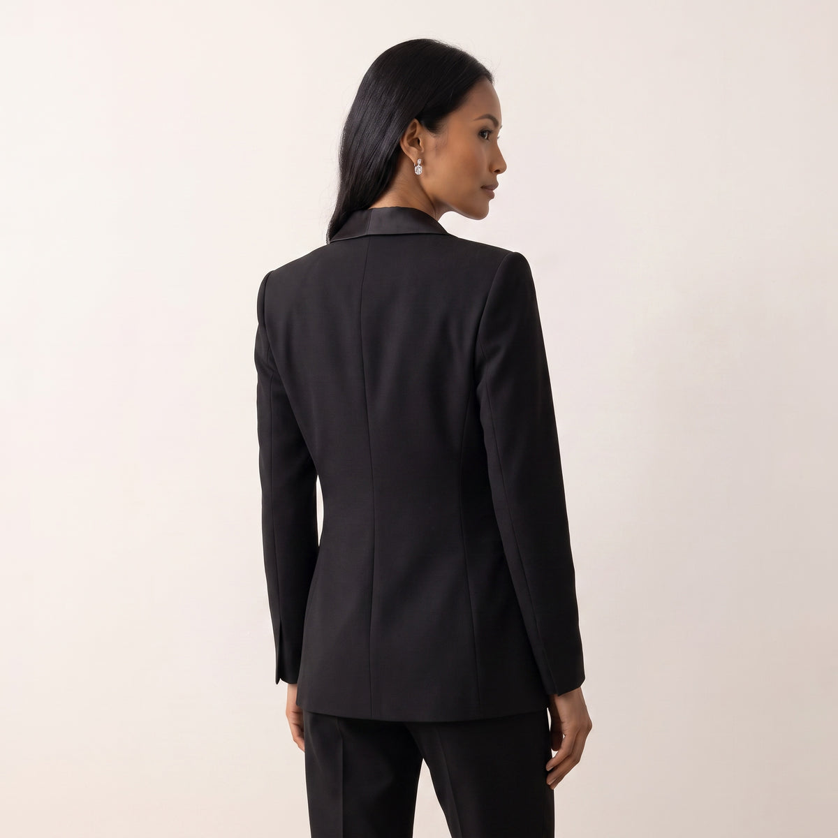 Holden and Hunt - Black tuxedo Jacket - Back