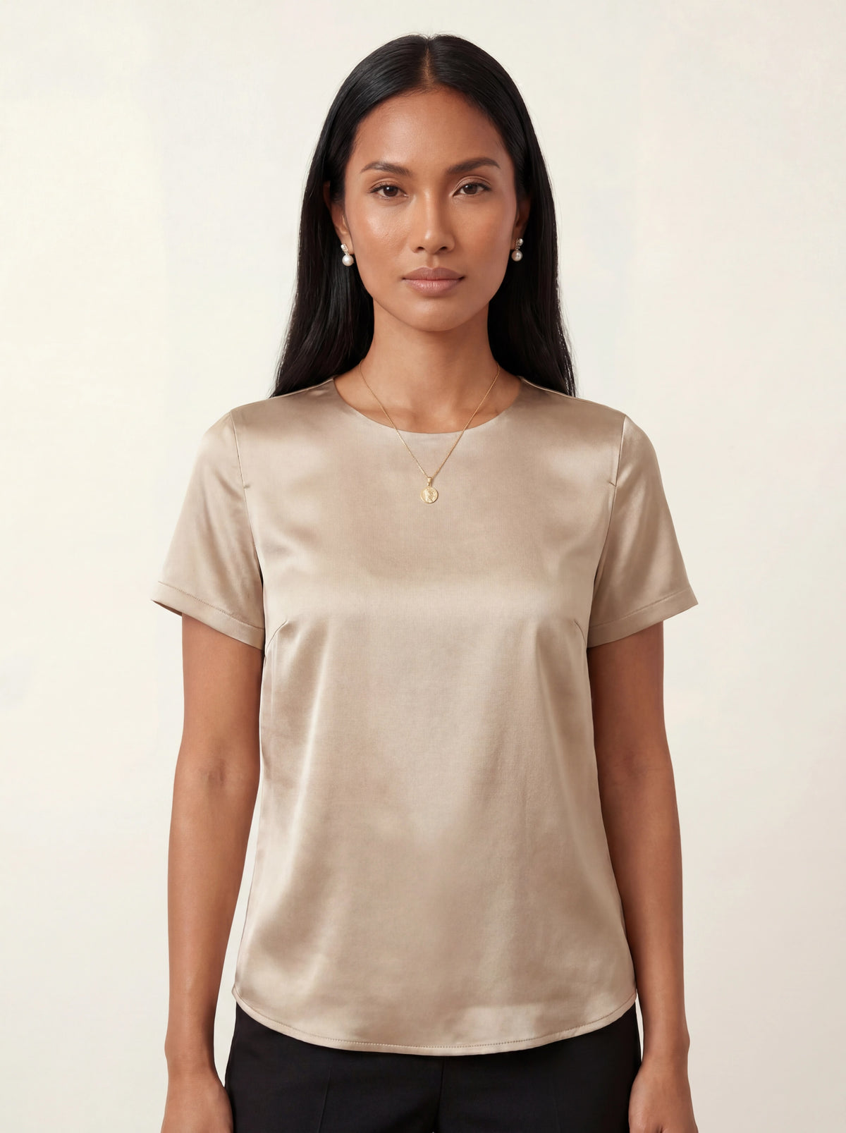 Holden and Hunt - Silk Tshirt - Front