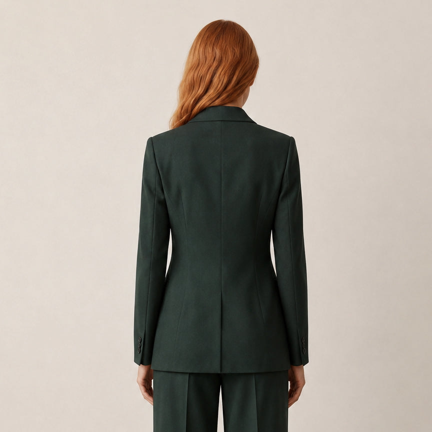 Holden and Hunt - Dark green jacket - back