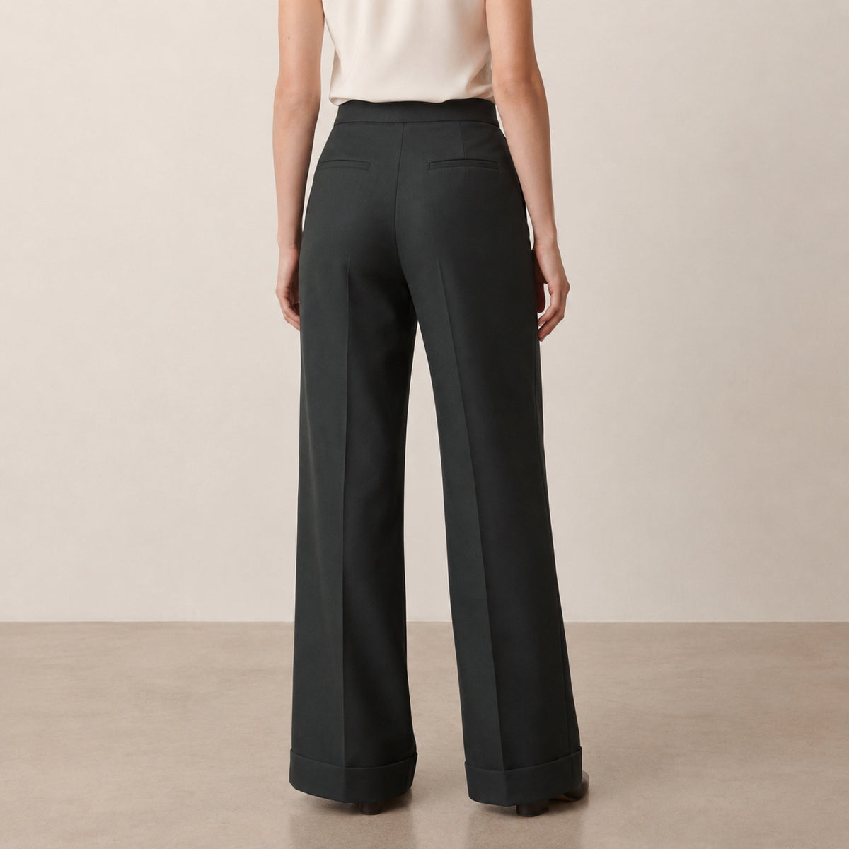 Holden and Hunt - Dark green trousers - back