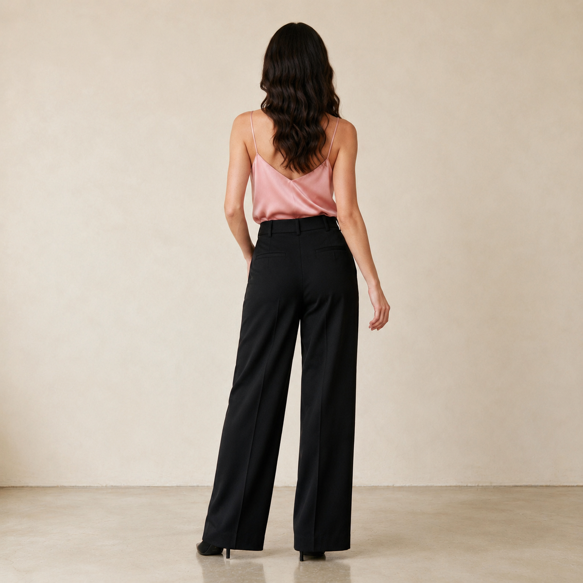 Holden and Hunt - Black Trousers - Back