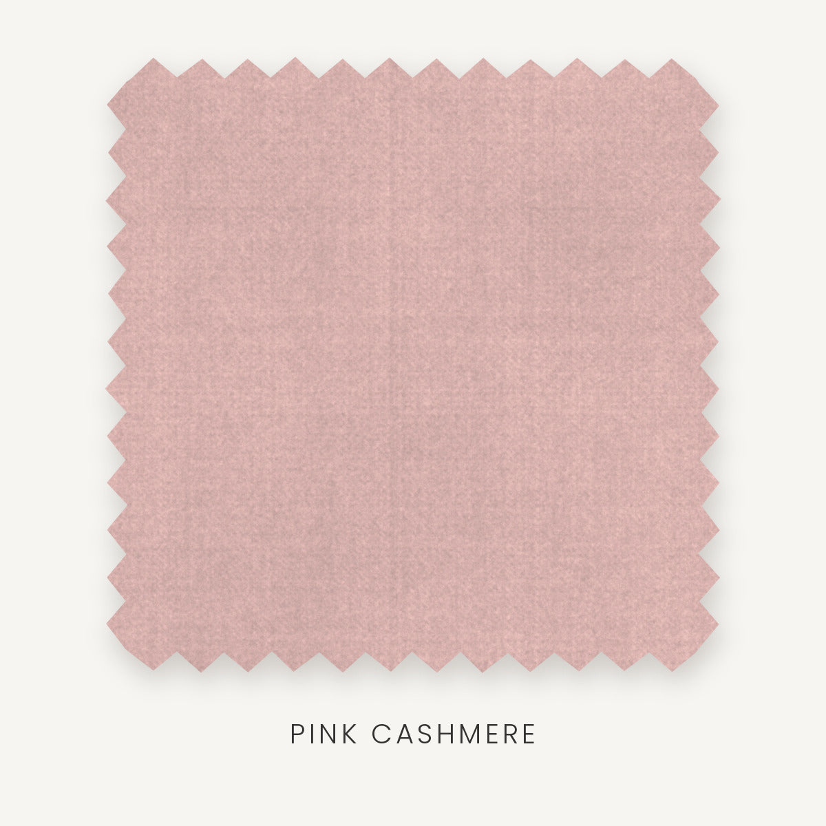 Pink Cashmere fabric swatch