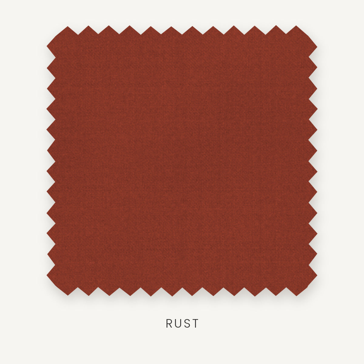 Rust fabric swatch